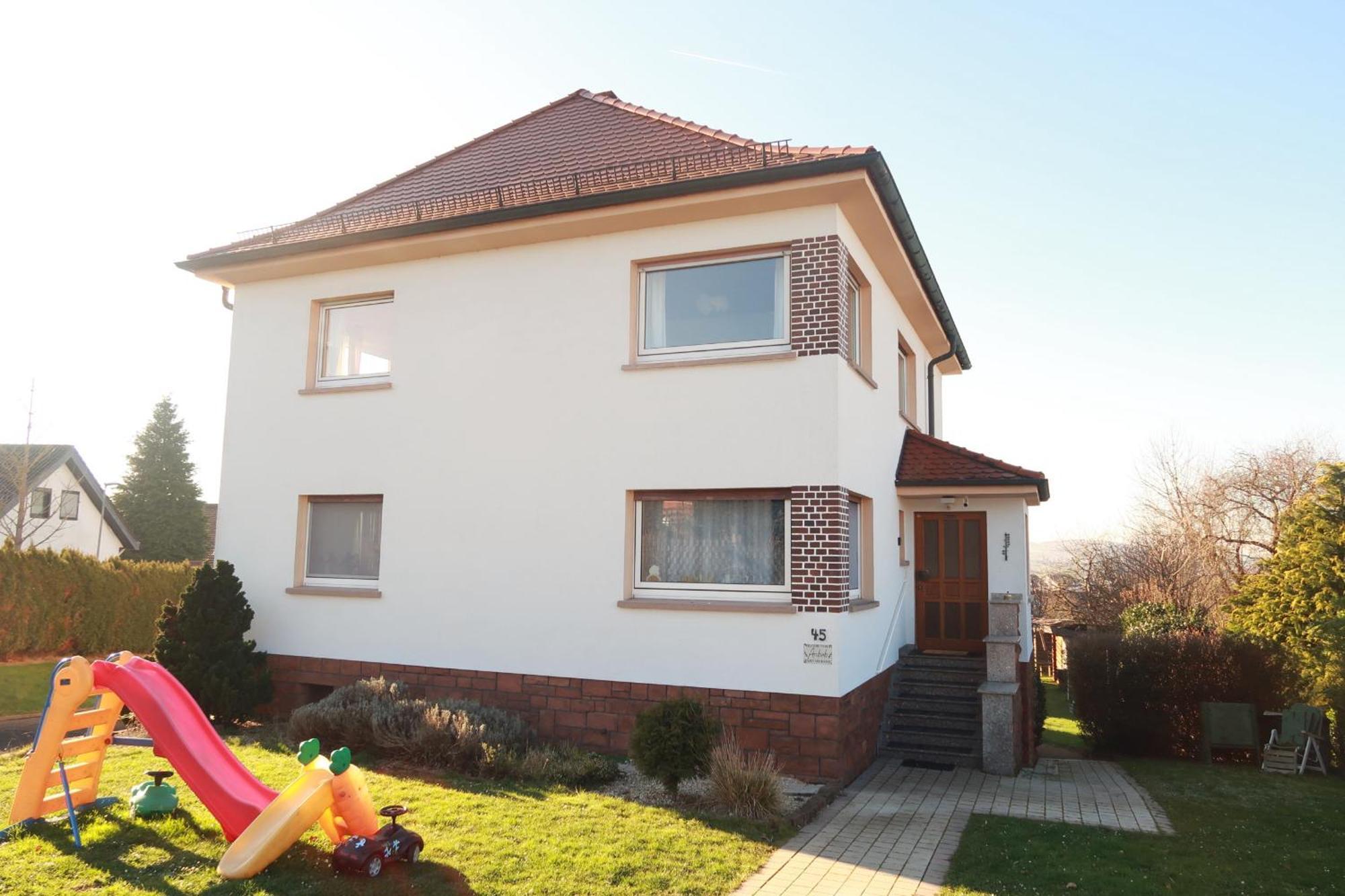 Homestay - Panoramablick Ueber Buedingen Exterior foto